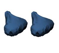 Lot De 2 Housses De Selle Imperméables Avec Cordon De Serrage Pour Selle De Vélo Bleu