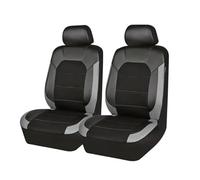 Lot de 2 Housses de siège Avant de Voiture, pour VW T-ROC 2018-2023 2024 2025 Respirantes Antidérapantes Sièges Avant,B Grey