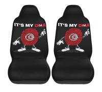Lot De 2 Housses De Siège De Voiture C'est Mon Adn Tunisie Housse De Siège De Voiture Respirantes Anti-Huile Couverture De Selle Avant, pour Voitures, Camions, SUV