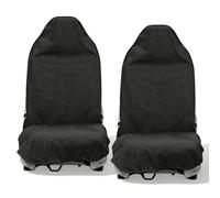 Lot de 2 housses de siège de voiture en tissu éponge pour sièges avant, universelles, imperméables, absorbent la transpiration, antidérapantes, pour voitures, SUV, camions