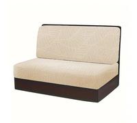 Lot de 2 housses de siège de voiture imperméables et extensibles avec texture feuille et élasthanne doux pour camping-cars et caravanes (couleur 6)