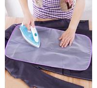 Lot de 2 housses en maille filet pour planche à repasser protégeant les tissus de la chaleur directe et des marques brillantes