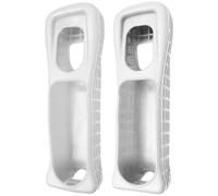 Lot de 2 housses en silicone souple pour manette Nintendo Wii