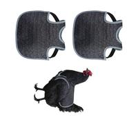 Lot de 2 housses imperméables pour poule - Assemblage rapide - Empêche les blessures d'accouplement - Imperméables