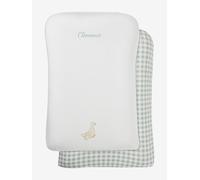 Lot de 2 housses matelas à langer OIE oies TU