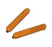 Lot de 2 housses réfléchissantes universelles pour roue arrière de scooter | Cache-moyeux de roue de rechange pour homme et femme en plein air, voyage, conduite nocturne