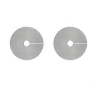 Lot de 2 housses réutilisables et résistantes aux chats pour plantes en pot - Maille en polyéthylène haute densité - Convient aux pots de 40 cm de diamètre et soutient la santé des racines