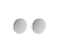 - Lot de 2 hublots d'extérieur rond LED 14W IP54 - Blanc