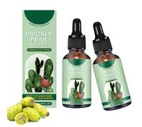 Lot de 2 huiles de pépins de figue de cactus bio, anti-âge, élimine les rides, réduit les cernes, raffermit et hydrate le visage et le corps, huile de pépins de figue de barbarie pour tous les types