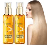 Lot de 2 huiles hydratantes pour cheveux - Contient de l'huile d'argan et de la vitamine E - Pour cheveux secs et abîmés.