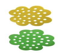 Lot de 2 îles flottantes pour Abeilles, 15 x 15 cm, Station d'arrosage Flottante en Forme de pour Ruche, Papillon, pollinisateur, Abreuvoir Papillon en Toute sécurité pour Le Bain