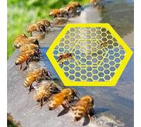 Lot de 2 îles flottantes pour abeilles, abreuvoir, point d'eau, île flottante pour abeilles, nourriture pour abeilles, bain d'abeilles, décoration de jardin, île de pollinisateur flottante (D)