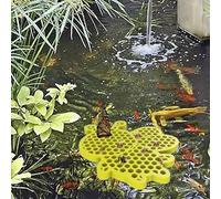 Lot de 2 îles flottantes pour abeilles, abreuvoir, point d'eau, île flottante pour abeilles, nourriture pour abeilles, bain d'abeilles, décoration de jardin, île flottante (A)
