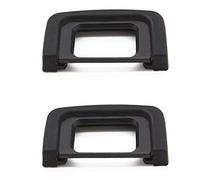 Lot de 2 œilletons D5600 pour appareil photo numérique Nikon D5600 D5500 D5300 D3500 D3400 D3300 - Remplace l'oculaire DK-25 - Accessoires pour appareil photo Fire Rock DK25