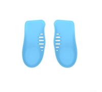 Lot de 2 inserts de support Airtag pour enfants, semelles intérieures en silicone pour le suivi AirTag, avec support sécurisé, insert de chaussures anti-perte, bleu, 2 pièces