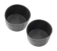 Lot de 2 inserts en caoutchouc pour porte-gobelet de console centrale pour Ram 1500 2500 3500 2009-2018