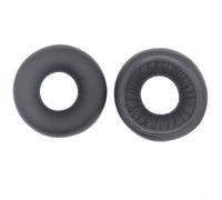 Lot de 2 inserts en éponge confortables pour Sony WH-CH520 - Matériau souple - Isolation acoustique améliorée - Remplacement facile - Compatible avec les écouteurs de rechange (noir)