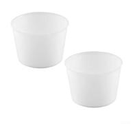 Lot de 2 inserts essentiels en plastique pour sauna, seau à perfusion, protège le bois contre le gonflement de l'eau, assure une longue durée de vie et pour les salles de sauna traditionnelles, noir