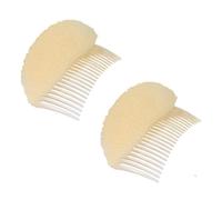 Lot de 2 inserts volume BUMP IT UP Beige - Coiffeur en forme de ruche, rembourrage bouffant, outil de coiffure pour femme
