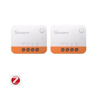Lot de 2 Interrupteur intelligent - SONOFF - ZBMINIL2 - Zigbee 3.0 - Pas de fil neutre - Contrôle bidirectionnel