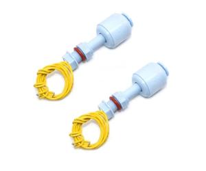 Lot de 2 interrupteurs à flotteur avec capteur de niveau d'eau, CA/CC 24 V-220 V