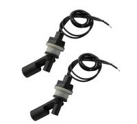 Lot de 2 interrupteurs à flotteur avec capteur de niveau d'eau pour une surveillance efficace dans la culture hydroponique, les piscines et les réservoirs de stockage