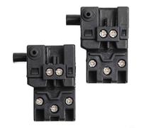 Lot de 2 interrupteurs d'alimentation 651923-1, bouton de scie coupante électrique compatible avec les modèles de scie à onglet 5903R 5103R 5143R UC3530A UC4030A LS1013 LS1040 LS1214 LF1000 TG70B