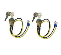 Lot de 2 interrupteurs d'allumage 8N3679C 70225310 compatibles avec tracteur Allis Chalmers B CA D14 WD WD45 compatible avec Ford New Holland Tractor 2N 8N 9N 500 600 700 800 900 901 941 950 951