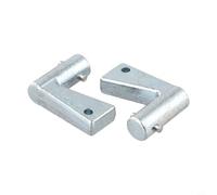 Lot de 2 interrupteurs de batterie 47401 pour JCB 701/47401 pour mini pelleteuse Dumper 15C-1 19C-1 8026 CTS - Pièce de rechange en métal - Remplacement direct
