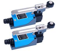 Lot de 2 interrupteurs de fin de course à roulettes réglables ME-8108 NC-NO CNC Mill Router ME-8108