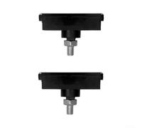 Lot de 2 interrupteurs de fin de course magnétiques carrés pour ouverture automatique de portail coulissant avec boîtier en fibre de verre en nylon