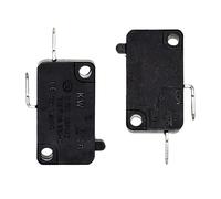 Lot de 2 interrupteurs de porte pour micro-ondes 3B73362F SZM-V16-FA-63 Remplace PS3522738 SZM-V16-FD-63 WB24X3297 3B73362E WB24X5227 WB24X830 WB24X5228 (normalement ouvert)