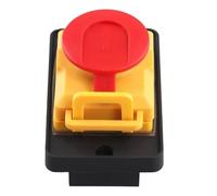 Lot de 2 interrupteurs électromagnétiques KJD12 16 A 220 V, magnétiques, étanches, antidéflagrants, avec bouton d'arrêt d'urgence