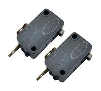 Lot de 2 interrupteurs V-5230Q pour micro-ondes (normalement ouverts) compatibles avec GE Samsung Frigidaire Sharp, remplacement pour GSM-V1603A2 WB24X829 WB24X830 5304464099 WB24X10180 28QBP0497