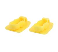 Lot de 2 isolateurs de tige d'hélice de capot 68162954AA pour Jeep pour Renegade 2015-2021, bague de manchette de tige de support de capot, pièces de rechange directes intérieures de voiture