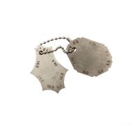 Lot de 2 jauges de soudure en acier inoxydable avec clé de poche et règle d'inspection de soudure conçue pour une évaluation précise des joints de soudure et de la profondeur de gorge