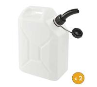 Lot de 2 Jerrican à eau qualité Alimentaire 20 Litres