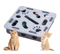 Lot De 2 Jeux De Puzzle pour Chat, Jouets D'enrichissement, Boîte De Puzzle Labyrinthe, Jeu d'esprit, Activité Sensorielle, pour La Stimulation Mentale, L'ennui, Les Chatons D'intérieur