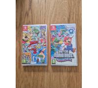 Lot de 2 jeux nintendo switch super Mario Bros wonder + Asterix Obelix neuf fr