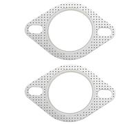 Lot de 2 joint d'échappement de Voiture,Joint de Bride D’échappement, joint de Bride de Tuyau d'échappement,Joint De Bride De Collecteur D'échappement (2in Inner Diameter,51-53mm/90mm)