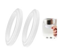 Lot de 2 Joint pour DeLonghi Machine à Café Anneau D'étanchéité,Bague D'étanchéité Ø47mm,Porte-Filtre Rechange EC680 EC685 EC695 EC820 EC850 EC860 Groupe D'infusion Joint Tête D'infusion