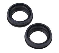 Lot de 2 joints anti-poussière pour fourche de vélo compatibles avec plusieurs tailles de fourche 28, 6, 30, 32, 34 mm, résine et plastique pour une performance stable (32 x 42,8 mm)