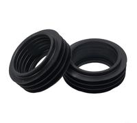 Lot de 2 joints coniques en caoutchouc pour tuyau de chasse Geberit 42 mm