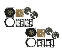 Lot de 2 joints de carburateur et diaphragme remplace Walbro D10-HDB pour Echo CS500 CS501 CS502 CS650 CS651 Poulan Pro