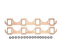 Lot de 2 joints de collecteur d'échappement - Remplacement pour Ford Small Block SBF 289 302 351W - Durable et fiable - Facile à installer - Joint d'échappement, joint de moteur, remplacement de joi