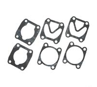 Lot de 2 joints de plaque de soupape pour base de culasse de compresseur d'air, lot de 6 pièces 3 en 1