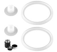 Lot de 2 Joints de Rechange et 2 Valves d'Air Compatibles avec Les Bocaux Alimentaires Thermos Stainless King de 16 oz, 24oz Joint d'étanchéité en Silicone Sans BPA et Bouchon Anti-Fuite