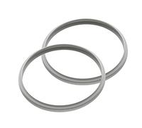 Lot de 2 joints de rechange pour autocuiseur - Joint d'étanchéité en silicone compatible avec de nombreux modèles de cuisinières de 18/22/24/26 cm