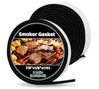 Lot de 2 joints de rechange pour Big Green Egg Large/XL/XXL, 2,2 x 0,3 cm - Ruban adhésif en feutre haute température pour joints BGE, accessoires et pièces pour barbecue