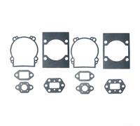 Lot de 2 joints de rechange pour débroussailleuse Zenoah G45L G35 G4K BC4310 3410, joint en métal pour une meilleure performance du moteur et une installation facile dans les équipements électriques